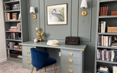 IKEA Billy Hack | DIY Built-in Bookcases and Accent Wall Transformation